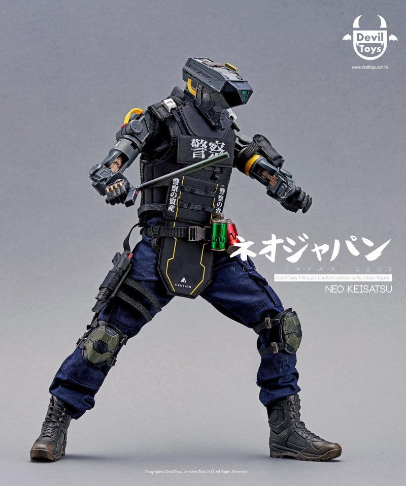Illustration for article titled Artist's Cyberpunk Project Gets Turned Into An Action Figure